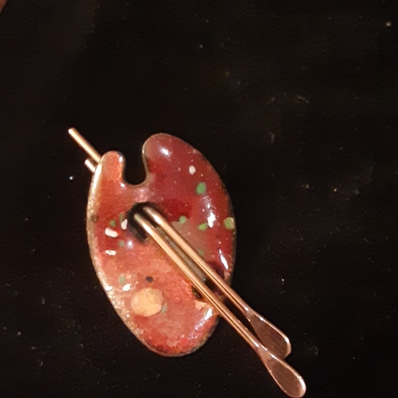 MATTISE  ● Brooch n Earrings - Picture 3 of 6